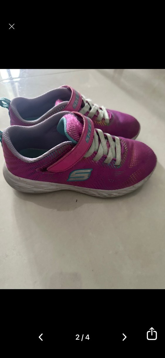 Kız Çocuk Pembe Skechers Spor Ayakkabı - Görsel 2