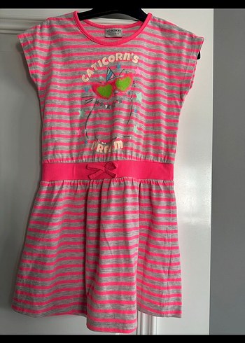 Kız Çocuk Kapüşonlu Pembe Desenli Yelek - Görsel 20