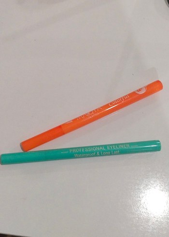 Çok Renkli İnce Uçlu Eyeliner Kalemleri - Görsel 2