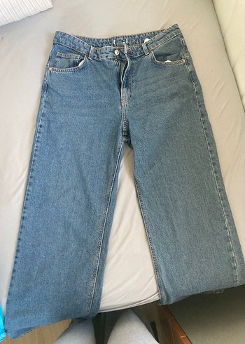 Defacto Acik Mavi Rahat Kesim 44 Beden Denim Jean