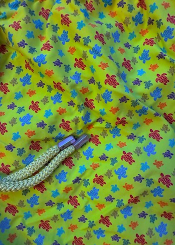 Vilebrequin Sarı Desenli Mini Erkek Mayo - Görsel 4