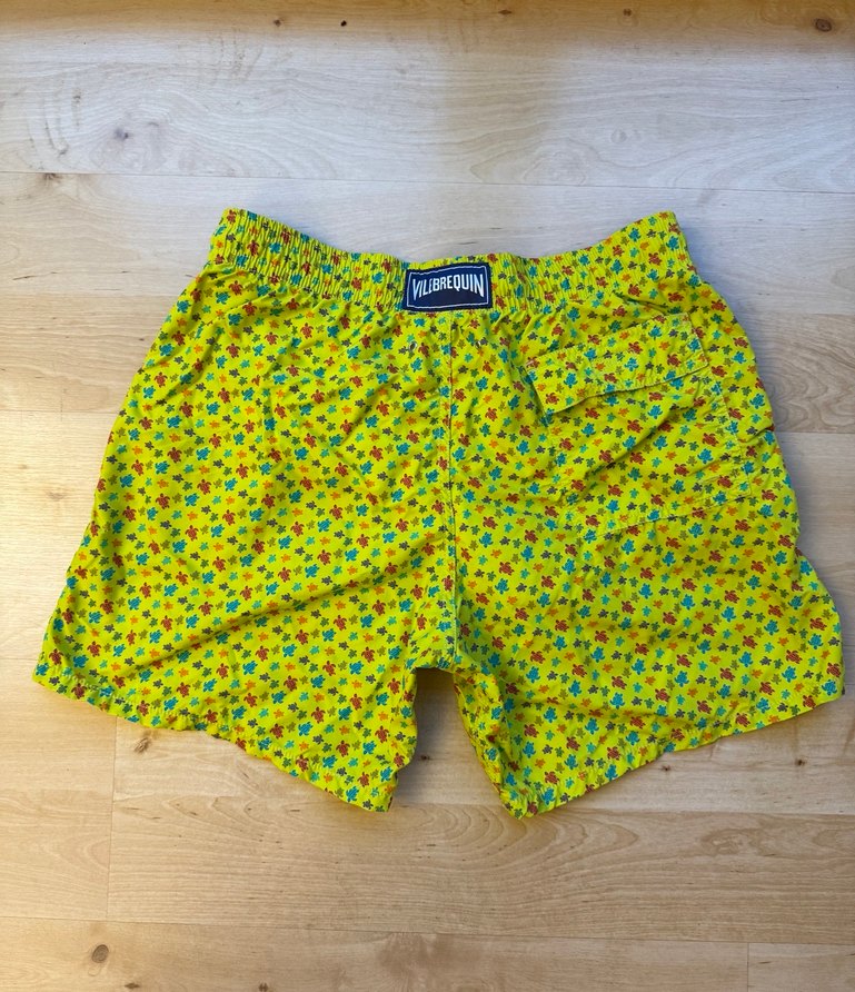Vilebrequin Sarı Desenli Mini Erkek Mayo - Görsel 2