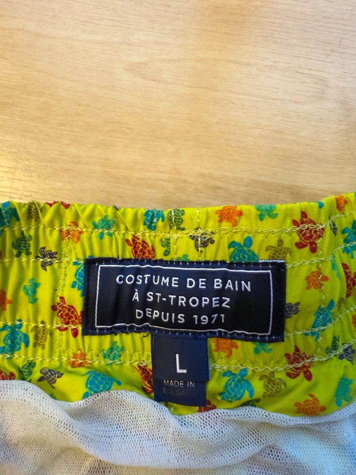 Vilebrequin Sarı Desenli Mini Erkek Mayo - Görsel 5