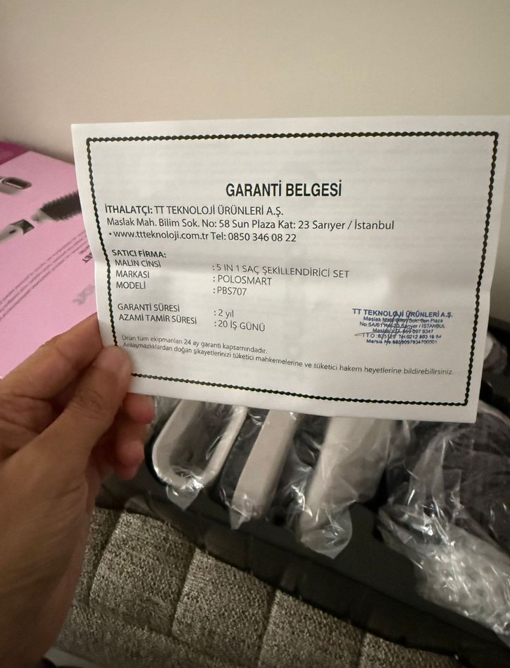 Polosmart 5'li Saç Şekillendirici Set Pembe - Görsel 5