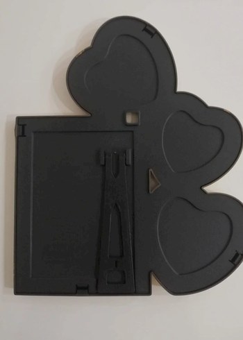 Altın Renkli Kalp ve Dikdörtgen Çerçeve - Görsel 3