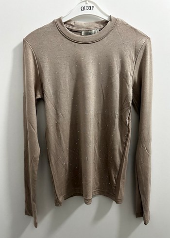 Kahverengi Taş Detaylı Kadın Body - Görsel 2