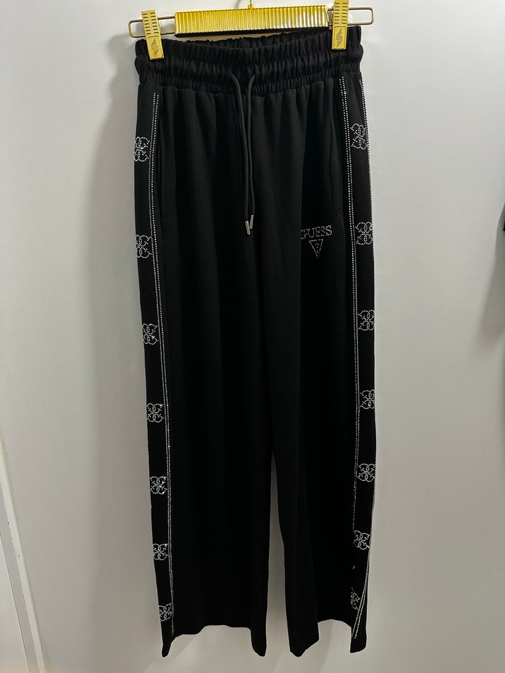 Siyah Taş Detaylı Kadın Eşofman Takımı - Görsel 4