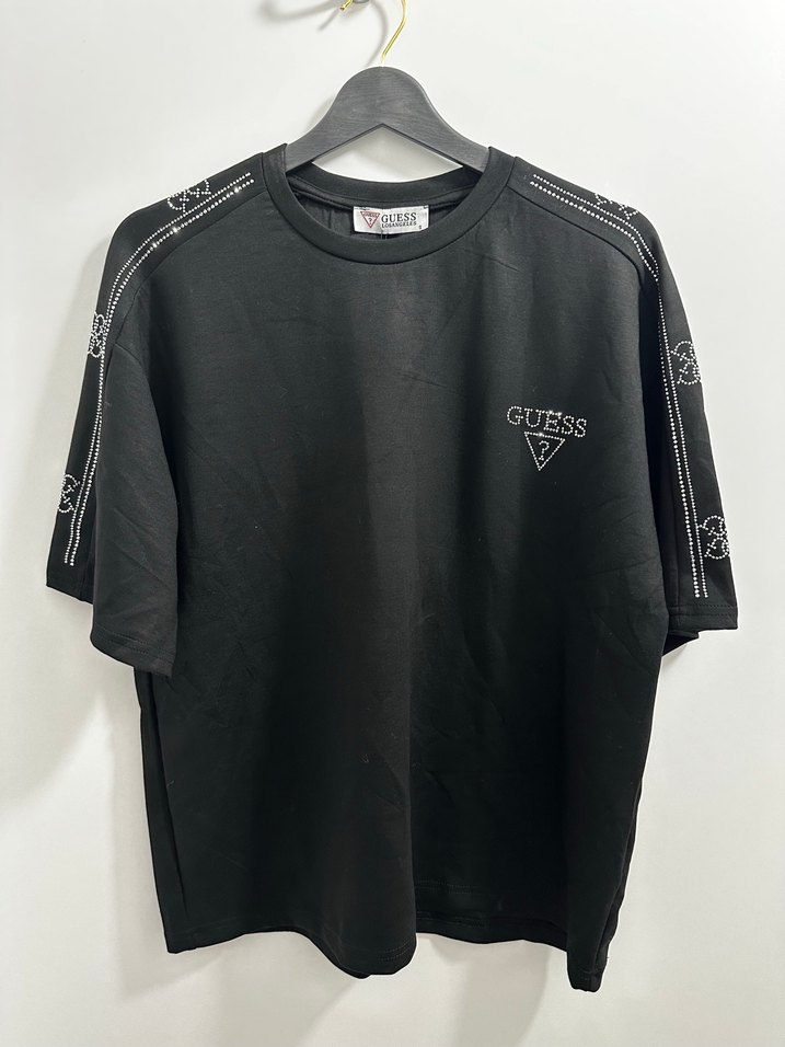 Siyah Taş Detaylı Kadın Eşofman Takımı - Görsel 3