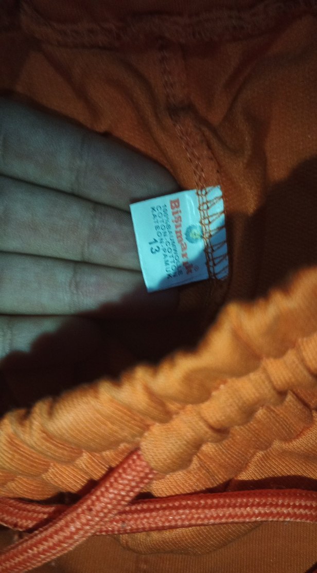 Turuncu, Rahat Kesim Kız çocuk Eşofman Altı - Görsel 2