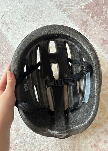 Mavi Biker Stil Plastik Motosiklet Kaskı - Görsel 3