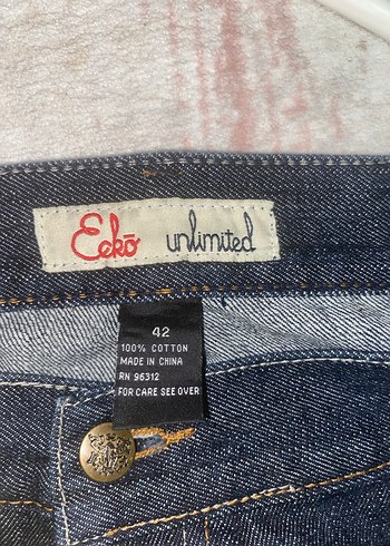 ecko pislick pantolon - Görsel 5