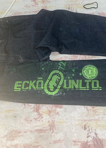 ecko pislick pantolon - Görsel 4