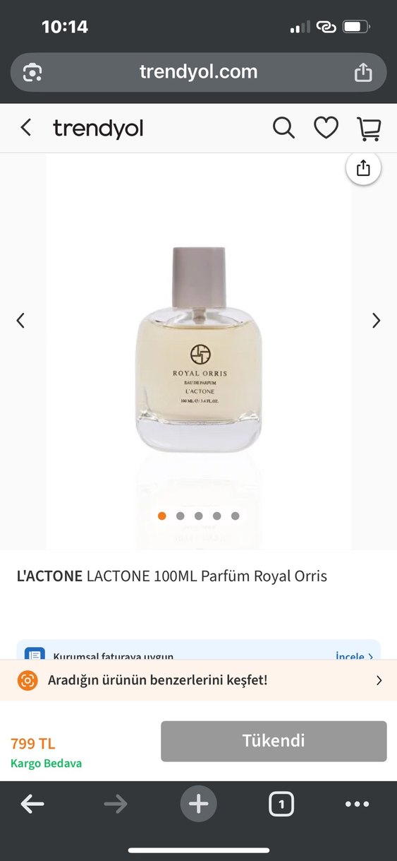 L'Actone Royal Orris Kadın Parfümü 100 ml - Görsel 4