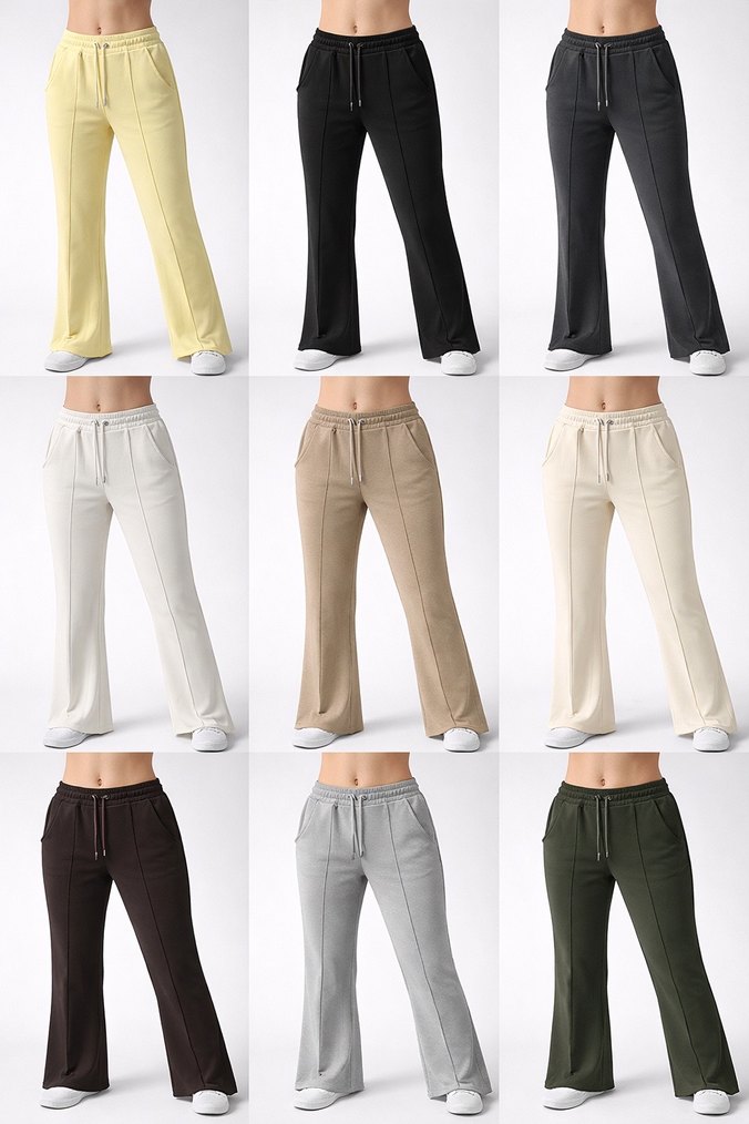 Kadın Siyah %100 Pamuk Alt - Görsel 2