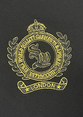 Syna World Siyah Polo Tişört - Görsel 5