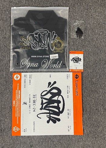 Syna World Siyah Polo Tişört - Görsel 7