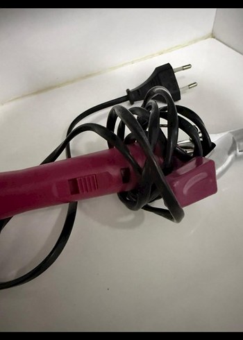 pembe Renkli Saç Maşası - Görsel 2