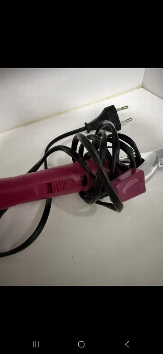 pembe Renkli Saç Maşası - Görsel 2