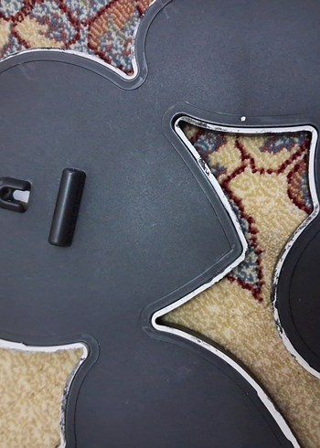 Çiçek İşlemeli Kalp Şeklinde çerçeve - Görsel 2