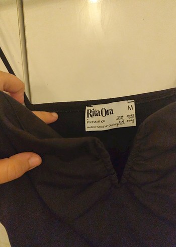 Siyah Drapeli Strappy Kadın body - Görsel 3