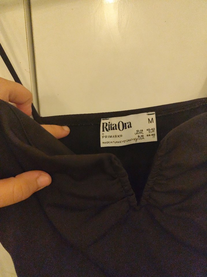 Siyah Drapeli Strappy Kadın body - Görsel 3