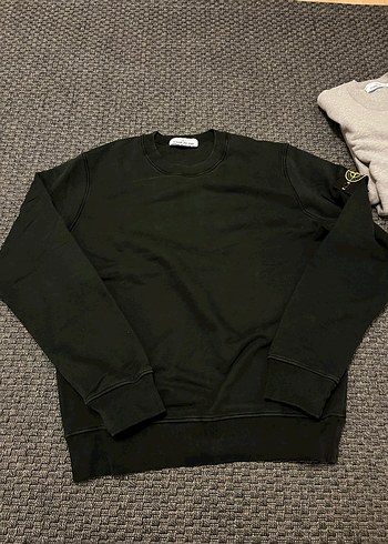 Stone Island Siyah Erkek Sweatshirt - Görsel 2