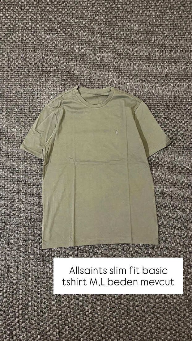 Allsaints Basic Slim Fit Tshirt - Görsel 3