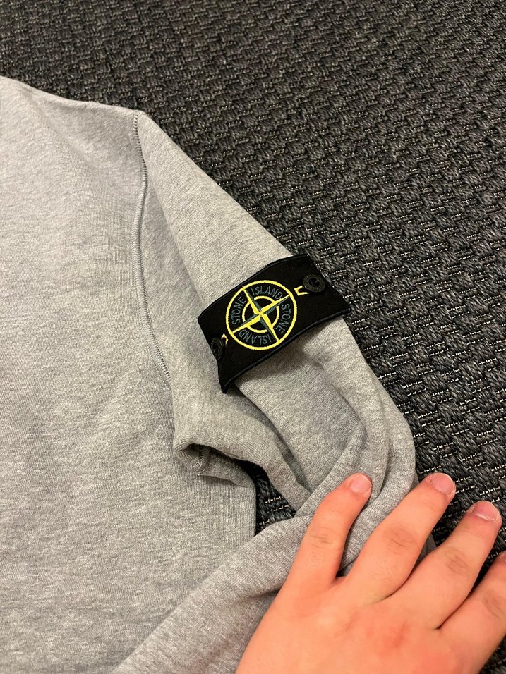 Stone Island Gri Erkek Sweatshirt - Görsel 3