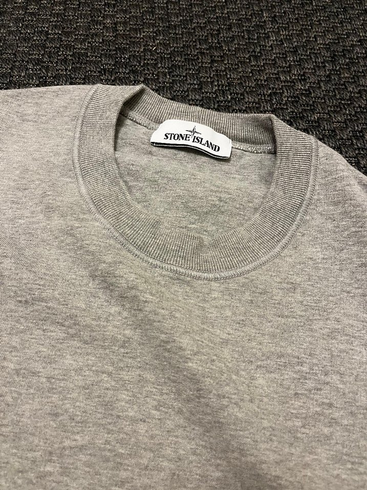 Stone Island Gri Erkek Sweatshirt - Görsel 4