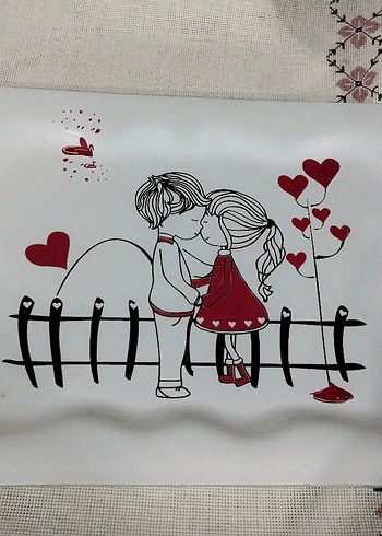 Baskılı cam servıslık - Görsel 4