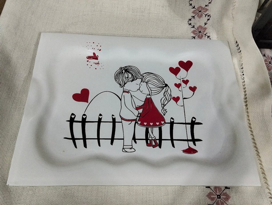 Baskılı cam servıslık - Görsel 4