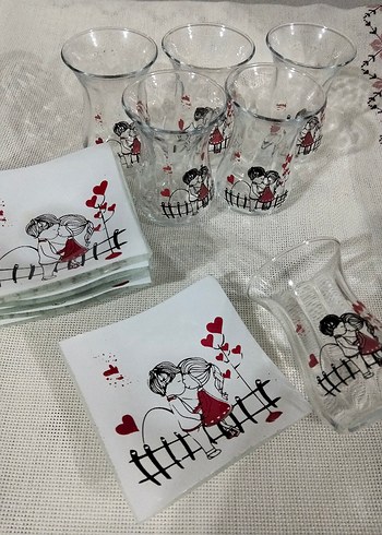 Çay Bardağı Seti 6 kısılık camdır - Görsel 3