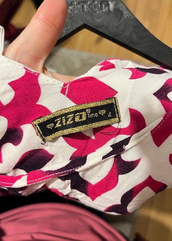 Renkli Uzun Kadın Elbise - Görsel 3