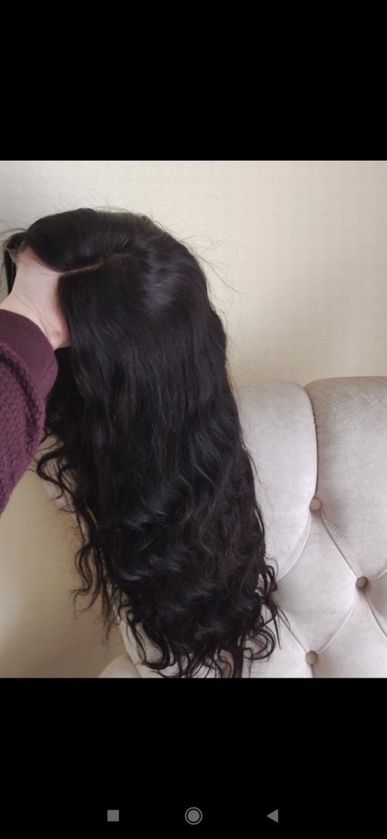 gerçek saç tül peruk - Görsel 2