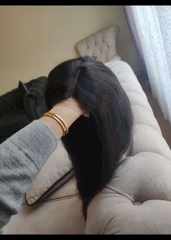 gerçek saç tül peruk - Görsel 2