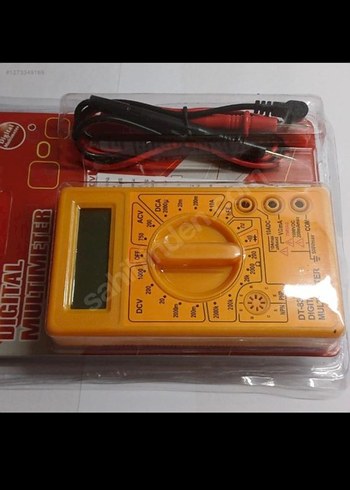 Renkli Dijital Multimetre DT-830D - Görsel 2