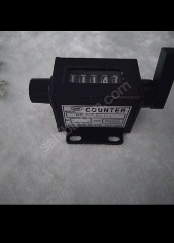 Koyu Renk Mekanik Sayaç - Görsel 2