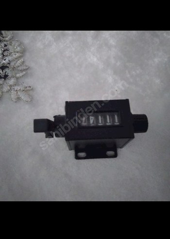 Koyu Renk Mekanik Sayaç - Görsel 3