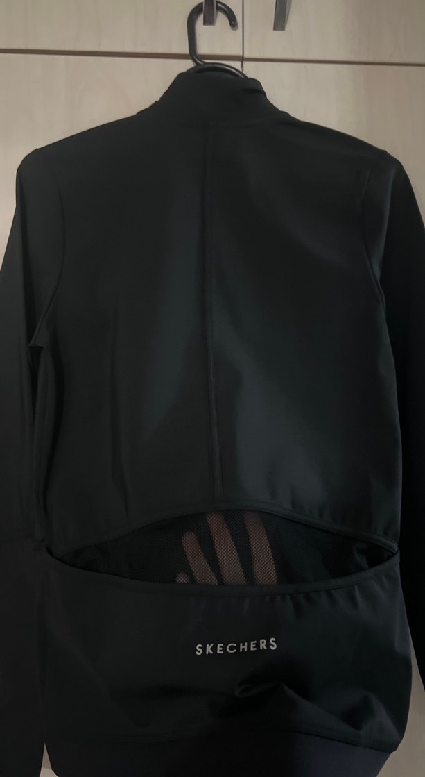Fermuarlı Siyah  Spor Ceket - Görsel 3