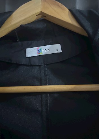 Siyah Midi Kadın Ceket Yağmurluk - Görsel 5