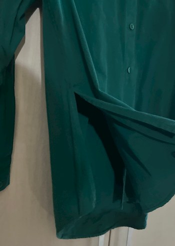 Kadın Yeşil Gömlek - Görsel 3
