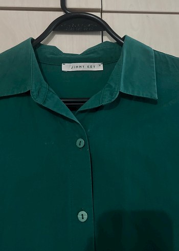 Kadın Yeşil Gömlek - Görsel 2