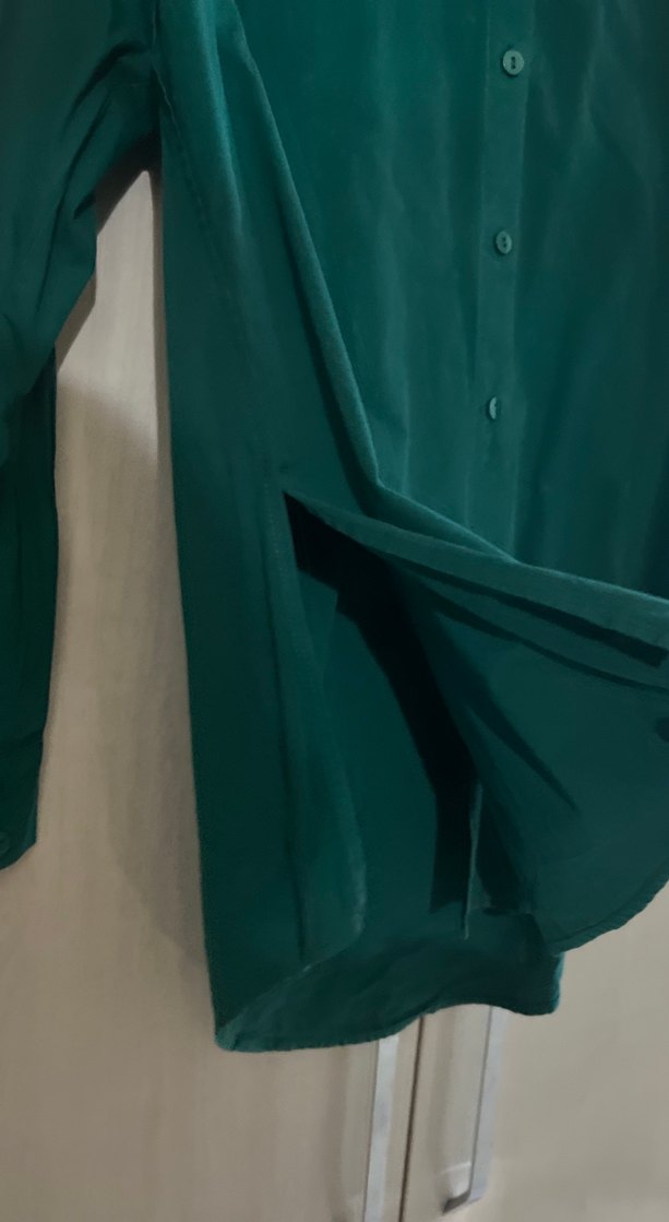 Kadın Yeşil Gömlek - Görsel 3