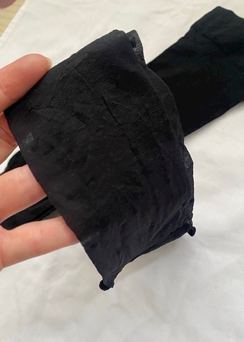 Kadın Siyah puantiyeli kilotlu çorap - Görsel 7