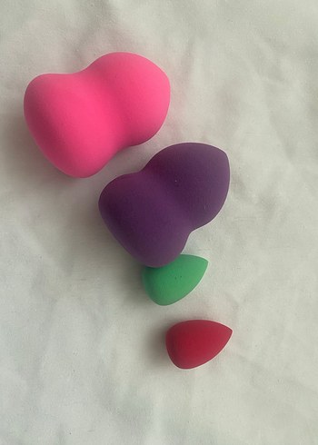 Renkli Makyaj Süngeri Seti - Görsel 2