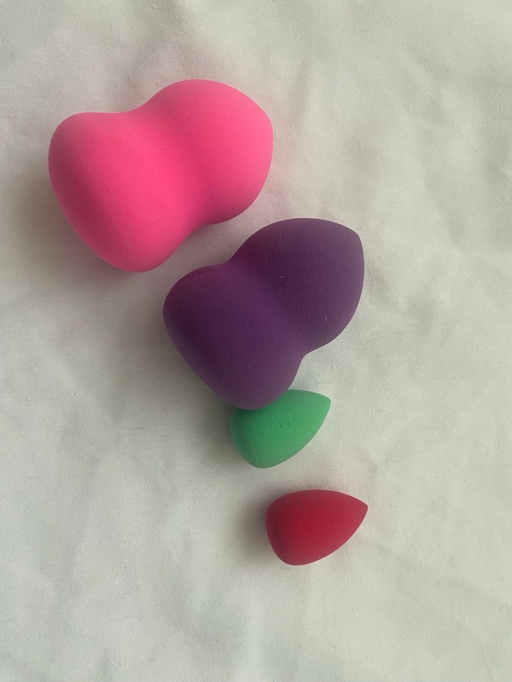 Renkli Makyaj Süngeri Seti - Görsel 2