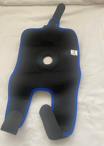 Mavi Biker Diz Koruyucu Velcro Bantlı - Görsel 5