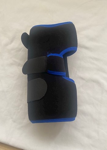 Mavi Biker Diz Koruyucu Velcro Bantlı - Görsel 2