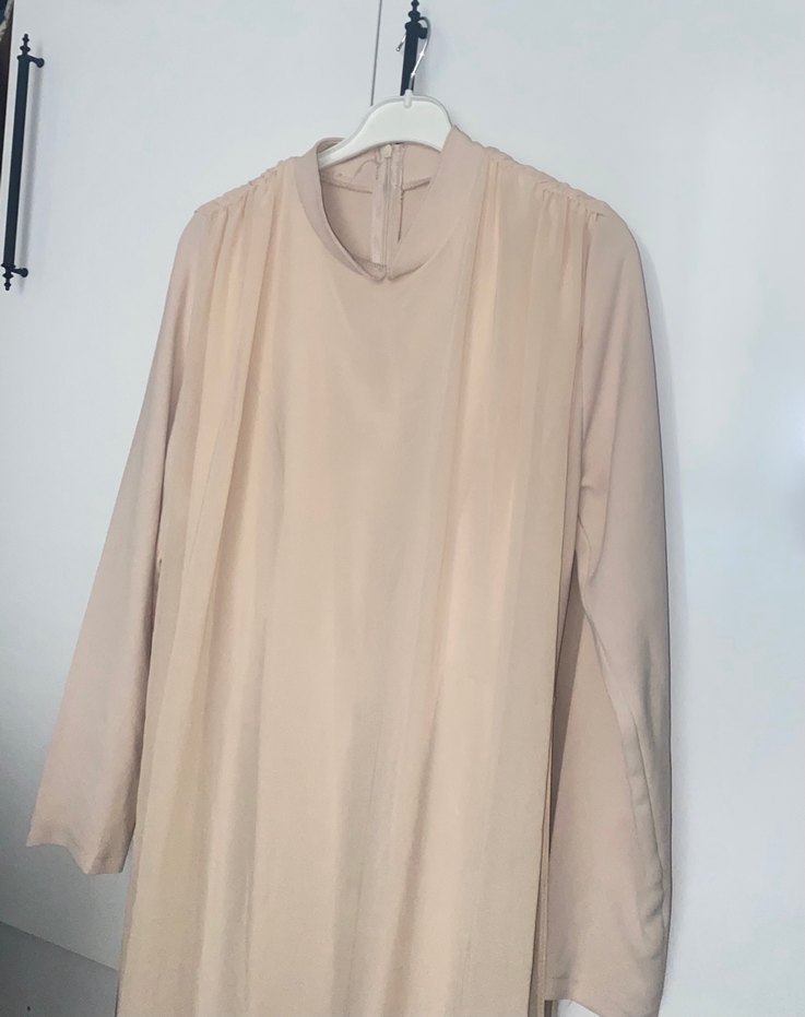 Bej üzeri tüllü tulum - Görsel 3