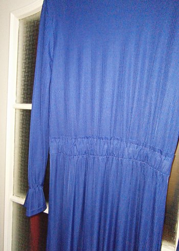 Kadın Lacivert Uzun Elbise - Görsel 2